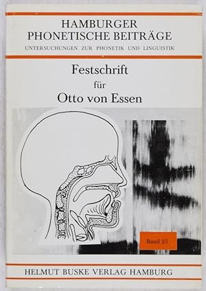 Hamburger Phonetische Beiträge: Untersuchungen zur Phonetik und Linguistik, Band 25 : Festschrift...