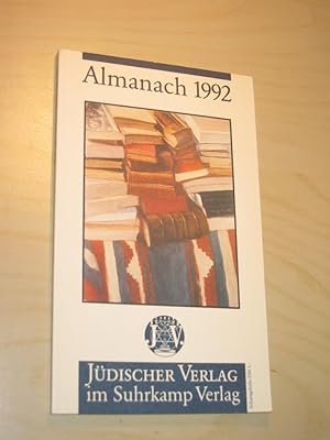 Bild des Verkufers fr Jdischer Verlag Almanach 1992 zum Verkauf von Versandantiquariat Rainer Kocherscheidt