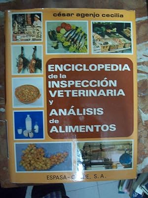 Imagen del vendedor de ENCICLOPEDIA DE LA INSPECCIN VETERINARIA Y ANLISIS DE ALIMENTOS a la venta por Itziar Arranz Libros & Dribaslibros