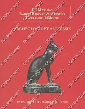 ARCHEOLOGIE ET ART D'ASIE. COLLECTION EGYPIENNE DE MADAME X BRONZES EGYPTIENS. CERAMIQUE DE LA C...