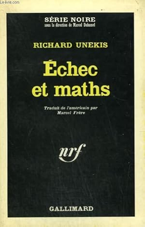 Immagine del venditore per ECHEC ET MATHS. COLLECTION : SERIE NOIRE N 942 venduto da Le-Livre