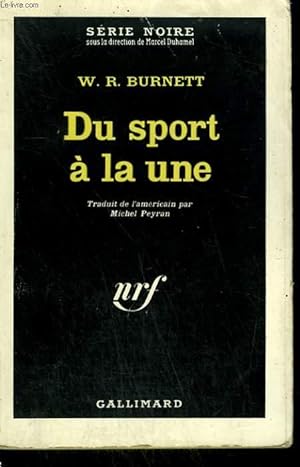 Seller image for DU SPORT A LA UNE ( CONANT ). COLLECTION : SERIE NOIRE N 724 for sale by Le-Livre