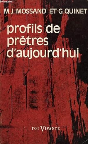 Seller image for PROFILS DE PRETRES D'AUJOURD'HUI for sale by Le-Livre