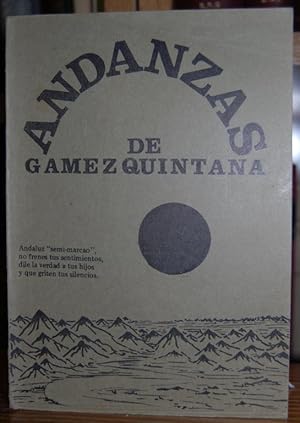 Imagen del vendedor de ANDANZAS POETICAS Y PROBLEMATICAS. Poesa. Edicin de 1.000 ejemplares a la venta por Fbula Libros (Librera Jimnez-Bravo)