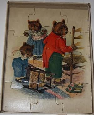 The Three Bears Picture Puzzle. Series No. 370. Three Puzzles in This Box.