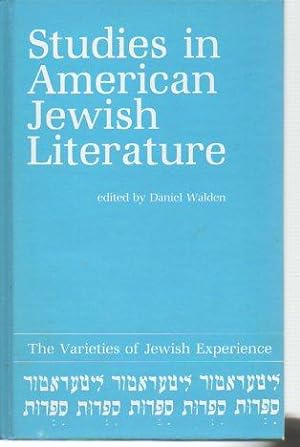 Seller image for Studies in American Jewish Literature 5: The Varieties of Jewish Experience for sale by Bookfeathers, LLC