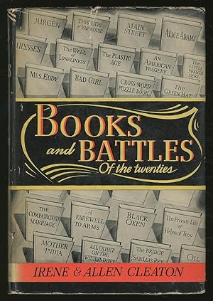 Bild des Verkufers fr Books & Battles: American Literature, 1920 - 1930 zum Verkauf von Between the Covers-Rare Books, Inc. ABAA