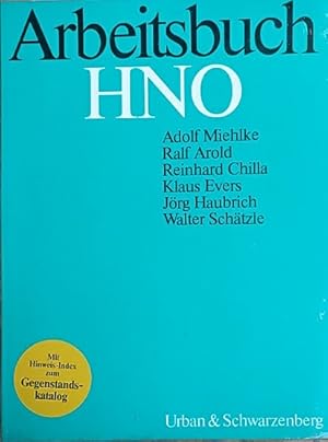 Bild des Verkufers fr Arbeitsbuch HNO zum Verkauf von Martin Preu / Akademische Buchhandlung Woetzel
