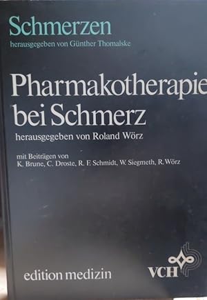 Seller image for Pharmakotherapie bei Schmerz for sale by Martin Preu / Akademische Buchhandlung Woetzel