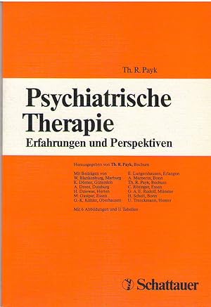 Seller image for Psychiatrische Therapie for sale by Martin Preu / Akademische Buchhandlung Woetzel