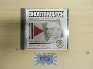Bild des Verkufers fr Dmitri Shostakovich: Song Cycles for Bass Voice. zum Verkauf von Druckwaren Antiquariat