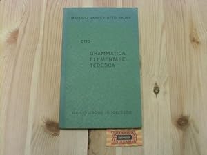 Imagen del vendedor de Grammatica elementare della lingua tedesca con temi letture e dialoghi. a la venta por Druckwaren Antiquariat