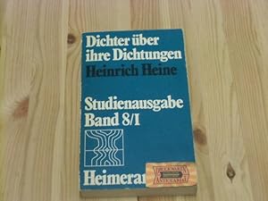 Immagine del venditore per Heinrich Heine. Teil I. Dichter ber ihre Dichtungen. Band 8/I. venduto da Druckwaren Antiquariat