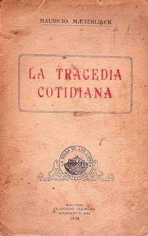 Imagen del vendedor de LA TRAGEDIA COTIDIANA a la venta por Buenos Aires Libros