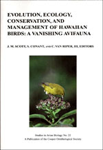 Bild des Verkufers fr Evolution, Ecology, Conservation, and Management of Hawaiian Birds: A Vanishing Avifauna. SAB #22 zum Verkauf von Buteo Books