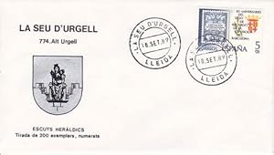 LA SEU D' URGELL (Lérida) - 774 ALT URGEL - ESCUTS HERÁLDICS (Escudos Heráldicos)