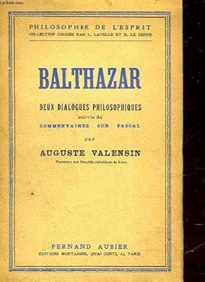 Imagen del vendedor de Balthazar a la venta por JLG_livres anciens et modernes