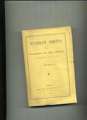 SYDNEY SMITH et la Renaissance des Idées libérales en Angleterre au XIXe siècle.