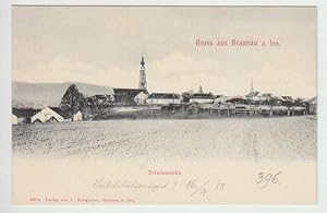 Gruss aus Braunau a. Inn. Totalansicht.