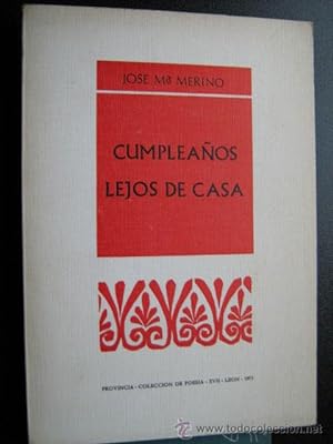 Imagen del vendedor de CUMPLEAOS LEJOS DE CASA a la venta por Librera Maestro Gozalbo