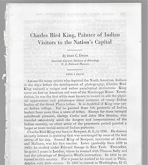 Imagen del vendedor de Charles Bird King, Painter Of Indian Visitors To The Nation's Capital a la venta por Legacy Books II