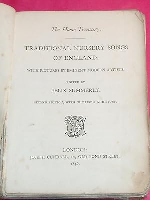 TRADITIONAL NURSERY SONGS OF ENGLAND