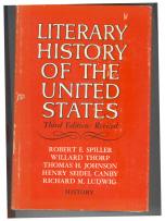 Literary History of the United States