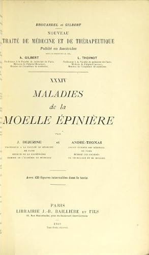 Immagine del venditore per Maladies de la moelle pinire venduto da Rulon-Miller Books (ABAA / ILAB)