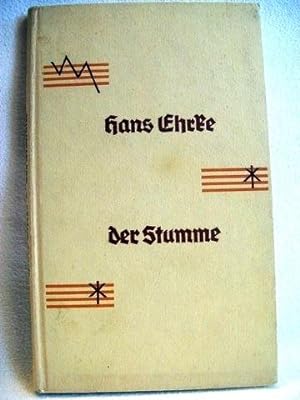 Seller image for Der Stumme Erzhlg / Hans Ehrke for sale by Antiquariat Bler