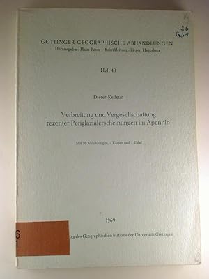 Verbreitung und Vergesellschaftung rezenter Periglazialerscheinungen im Apennin.