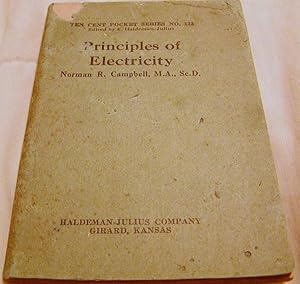 Imagen del vendedor de Principles of Electricity a la venta por Hastings of Coral Springs