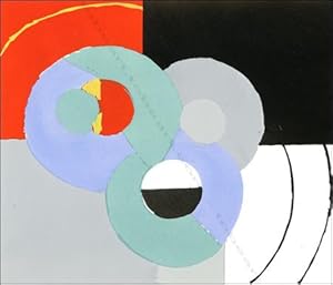 COMPOSITION ABSTRAITE VI. Pochoir / stencil from Sonia DELAUNAY.