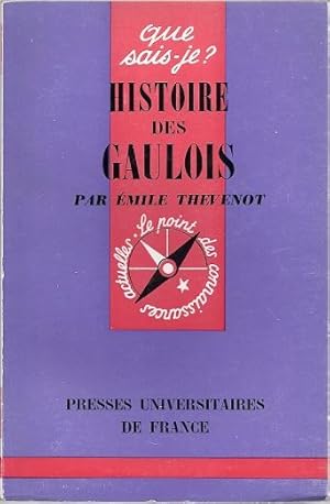 Immagine del venditore per HISTOIRE DES GAULOIS venduto da Columbia Books, ABAA/ILAB, MWABA