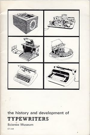 The history and development of typewriters / W. E. Church; G. Tilghman Richards; Science Museum.