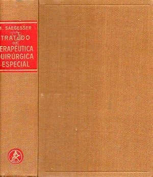 Image du vendeur pour TRATADO DE TERAPUTICA QUIRRGICA ESPECIAL. Con 2042 ilustraciones. Versin espaola de la 2 ed. alemana. Trad. Jos M Plana Janini. mis en vente par angeles sancha libros