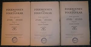 Seller image for Folkminnen folktankar. Band XVIII (1931) , Hefte 1/2, 3 u. 4. for sale by Antiquariat Peda