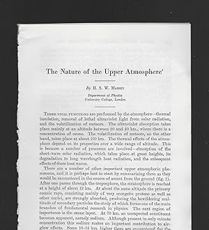 Image du vendeur pour The Nature Of The Upper Atmosphere mis en vente par Legacy Books II