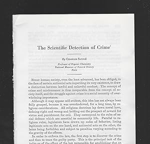 Imagen del vendedor de The Scientific Detection Of Crime a la venta por Legacy Books II