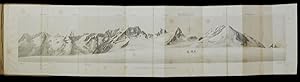 Bild des Verkufers fr Die Colongruppe vom Col de Chermontane aus. (3084 mtr.) Gezeichnet von A. Baltzer. zum Verkauf von Biblion Antiquariat