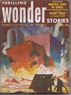 Imagen del vendedor de THRILLING WONDER Stories: August, Aug. 1953 a la venta por Books from the Crypt