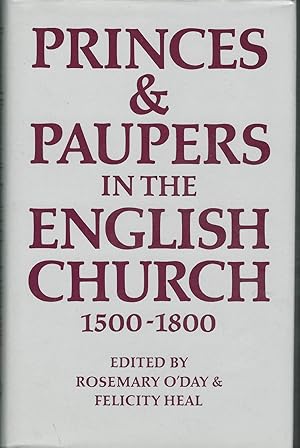 Seller image for Princes & Paupers in the English Church, 1500-1800 for sale by Dorley House Books, Inc.