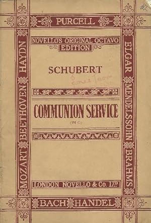 Communion service in G.