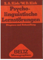 Bild des Verkufers fr Psycholinguistische Lernstrungen. Diagnose und Behandlung. zum Verkauf von Allguer Online Antiquariat