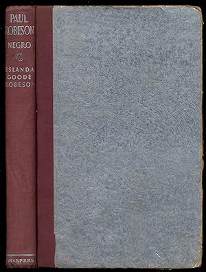 Imagen del vendedor de Paul Robeson, Negro a la venta por Between the Covers-Rare Books, Inc. ABAA