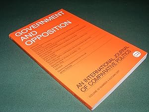 Seller image for GOVERNMENT AND OPPOSITION A Journal Of Comparative Politics Volume 42 Number 4 Autumn 2007 for sale by Rothwell & Dunworth (ABA, ILAB)