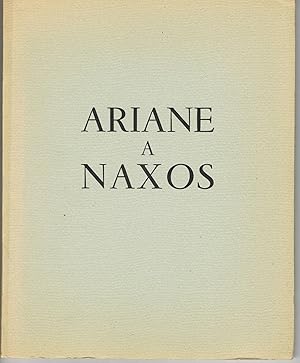 Ariane à Naxos