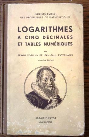 Logarithmes à cinq décimales et tables numériques