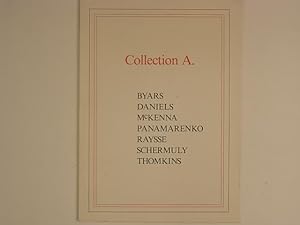 Collection A. Byars, Daniels, McKenna, Panamarenko, Raysse, Schermuly, Thomkins