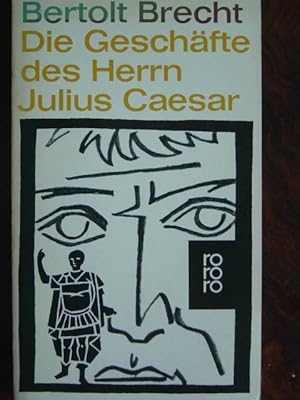 Bild des Verkufers fr Die Geschfte des Herrn Julius Caesar. Romanfragment. Ungekrzte Ausgabe. zum Verkauf von Antiquariat Tarter, Einzelunternehmen,