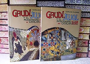 Imagen del vendedor de GAUDI,JUJOL Y EL MODERNISMO CATALAN . ( 2 Vols ) . a la venta por montgiber